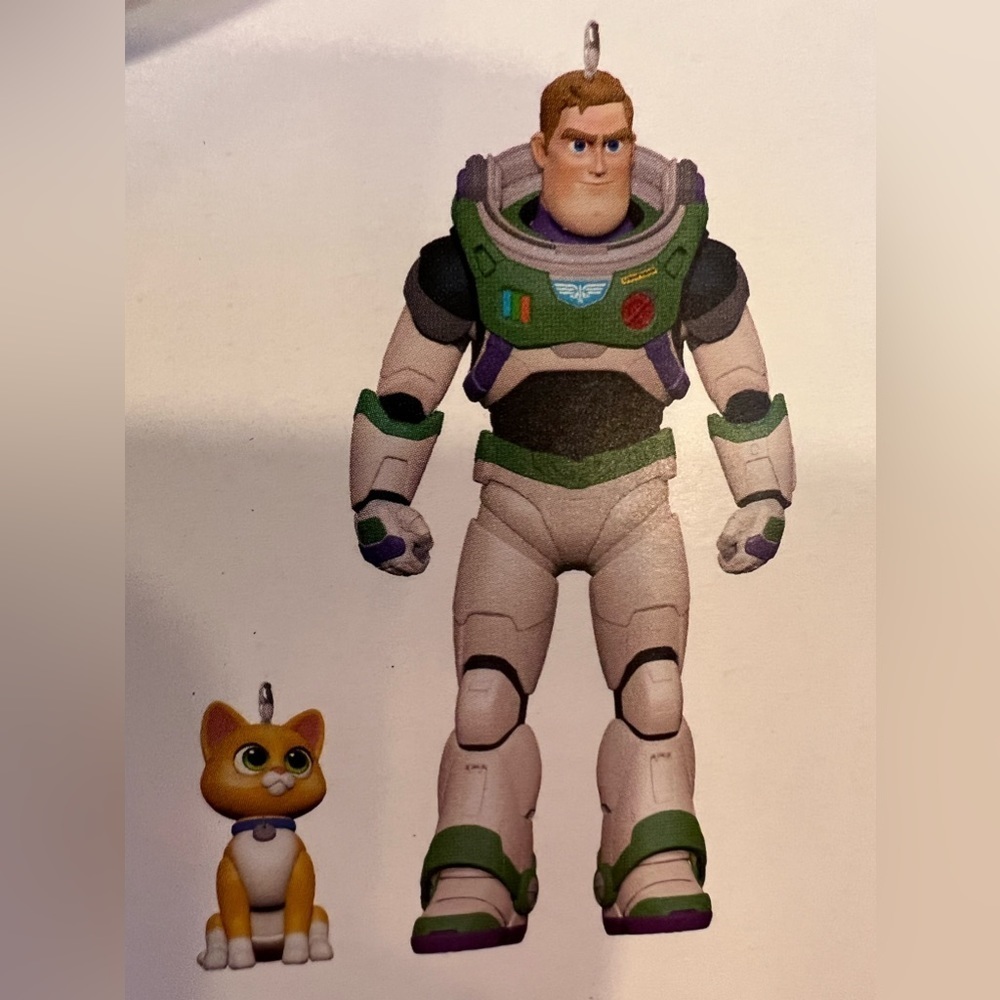 Buzz Lightyear and Sox 2022 Hallmark Ornament NEW